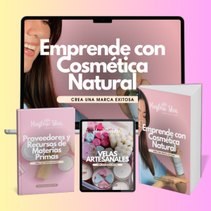 Emprende con Cosmética Natural y Convierte un Negocio Rentable